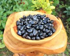 2 Black Onyx Tumbled Stones  crystal Healing Grounding Tumble Stone 