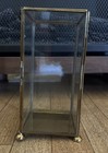 Vintage Display Box For Jewelry And Collectibles Transparent Glass Case