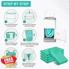 Dekor Classic Diaper Pail Refills 4 1 Pack 30  Extra Thick Odor Control