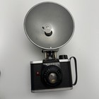 Lot 3 Vintage Cameras  Ansco Readyflash Polaroid Swinger 20 Kodak Instamatic 814