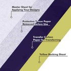 Transfer Paper 20 50 100pcs A4 Thermal Stencil Paper For Tattoo Copier Machine