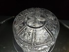 Powder Jewelry Jar Box Lid Vanity American Brilliant Period Cut Glass Crystal