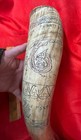 Old Carved Viking Re-enactors Horn Very Big About 50-60 Yrs Old