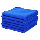 Microfiber Cleaning Cloths 5 Pack 30x30cm Mixed Color Towels For Car Kitchen