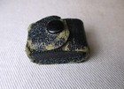 Dux Germany Pencil Sharpener Brass With Dial And Leather Case Vintage