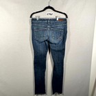 Express Jeans Womens 2 Blue Denim Stretch Stella Low Rise Barely Bootcut Leg