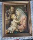 Portable Communion Kit Vintage Wood Oddity Curiosity Decor Wall Picture 