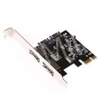 Pci-e Express Sata3 6gb s Esata Sata Iii Card W low Profile Bracket Us Stock