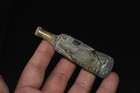 Genuine Ancient Roman Glass Bottle Vessel From Israel Circa 1st - 3rd Century Ad