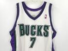 Signed Milwaukee Bucks Tony Kukoc Authentic Game Issued   Used Jersey 2003-04
