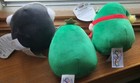 2020 Kellytoy Squishmallow Lot Of 3 Christmas Mini Plush Dolls