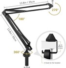 Condenser Microphone 192khz 24bit For Podcast Recording  Pc Computer Gaming Stre