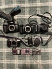 Huge Vintage Camera Lot - Canon  Nikon  Minolta   More  Parts   Repair Only  