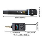 Handheld Microphone W  Bluetooth  Rechargeable Karaoke Mic  Portable Bluetooth