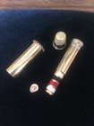 Vintage Ernest Steiner Goldtone Metal  Etui Sewing Case-thimble-thread-needle
