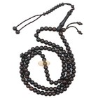Tamarind Wood Prayer Beads - Handmade 99ct 9mm Bead Muslim Dhikr Tasbih Misbaha