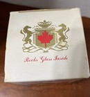 Canadian Mist Happy Holidays Rocks Glass