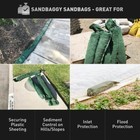 Sandbaggy Tube Sandbags - Continuous Roll Up To 750 Ft Length  lasts 1-2 Yrs  