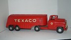 Vintage All Original 1960s Buddy L Pressed Steel Texaco Fuel Tanker Toy Truck