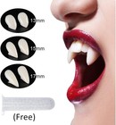 1-3x Vampire Teeth Fangs 3 Sizes For Cosplay halloween Party Costume Accessories