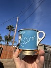 Vintage Baby Blue And Gold Men   s Shaving Mug Chamberlin