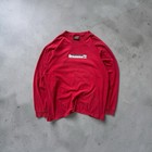 Vintage Y2k Quiksilver Hawaii Red Long Sleeve Shirt Size Xl