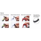 3m Gg501sgaf Safety Goggles  Gogglegear 500 Series  Anti-fog  Clear Lens  Ansi