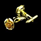 Rose Shape Men Cufflinks 1 Pair Of Shirt Suit Cuff Links Valentine s Day Gifts