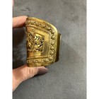 Rare Nettie Rosenstein Sterling Asian Cuff Bracelet 110 Grams