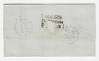 Gb Qv Sg8 Penny Red P-38 Stamp Cover I-h Irish Banbridge Mx 23 March 1844 Scarce