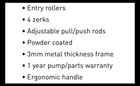 Pallet Jack - Hand Truck 27  X 48  5500 Lb Cap Ships Free 