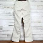 Eddie Bauer First Ascent Womens Size 6t Hiking Cargo Pants Beige Nylon Outdoor