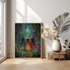 Halloween Witch Diamond Art Kit 11 8 X 15 7 Inch 5d Craft