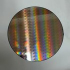New 12in Silicon Wafer Cpu Chip Semiconductor Lithography Circuit  With Brackeyz