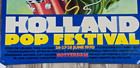 Pink Floyd Original  Holland Pop Festival 1970 Concert Poster  Santana - T Rex
