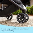 Graco Outpace Lx All-terrain 3-wheel Travel System Stroller Car Seat Combo