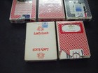 Vintage Casino Cards Played Used Deck Las Vegas Lot Of 5