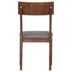 Mid Century Dining Chair   Padded Performace Fabric Seat   Set Of 2  Danish W   