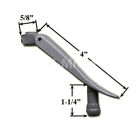 Pella Casement Operator Folding Handle Crank Lever   Extended Cover Right White