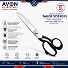 New 12  Tailor Upholstery Scissors Shears Heavy Duty - German Stainless Steel