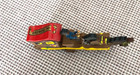Vtg Brewer Maine Carved Painted Wooden Mechanical Horse   Wagon Souvenir