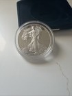 2017 W American Silver Eagle Choice Proof Bullion  1 Coin Ogp Coa