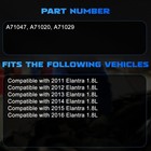 Engine Motor And Transmission Mount Kit 3pcs Compatible With 2011 2012 2013 2   