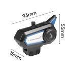Motorcycle Helmet Headset 1000mah Wireless Headphone Stereo Music Bluetooth 5 0