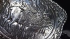 Crumrine Elk  Western Belt Buckle Silver Tone 38042