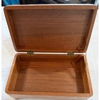 Wooden Keepsake Box Decorative Storage Chest Trinket Organizer