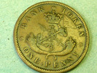 1857 Bank Of Upper Canada One Penny Bank Token