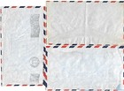 3 Panama Covers Postally Used 1940 s-1950 s 