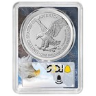 2026  w   1 American Silver Eagle Pcgs Ms70 Fs Eagle Frame