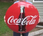 16  Coca Cola Metal Dome Button Coke Advertising Sign